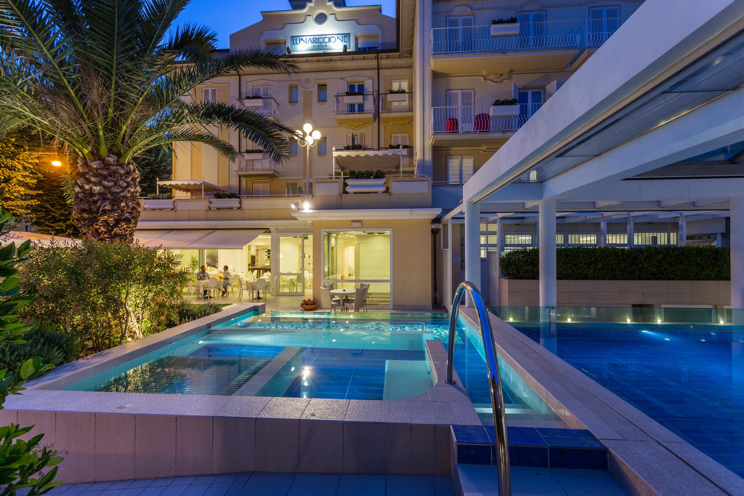 Hotel Luna Riccione E Aqua Spa Only Adults +12 Εξωτερικό φωτογραφία