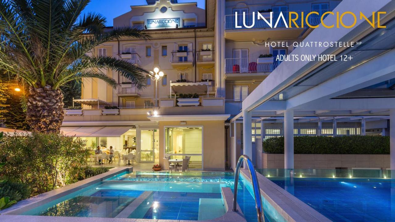 Hotel Luna Riccione E Aqua Spa Only Adults +12 Εξωτερικό φωτογραφία